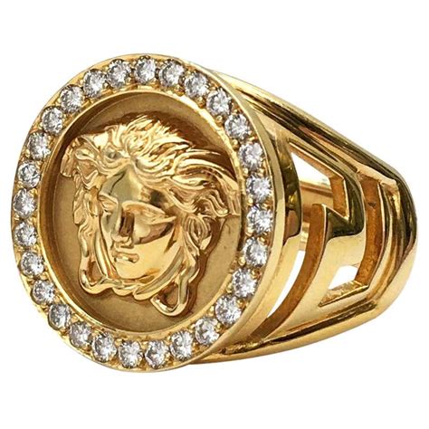 versace ring 585|versace rings for sale.